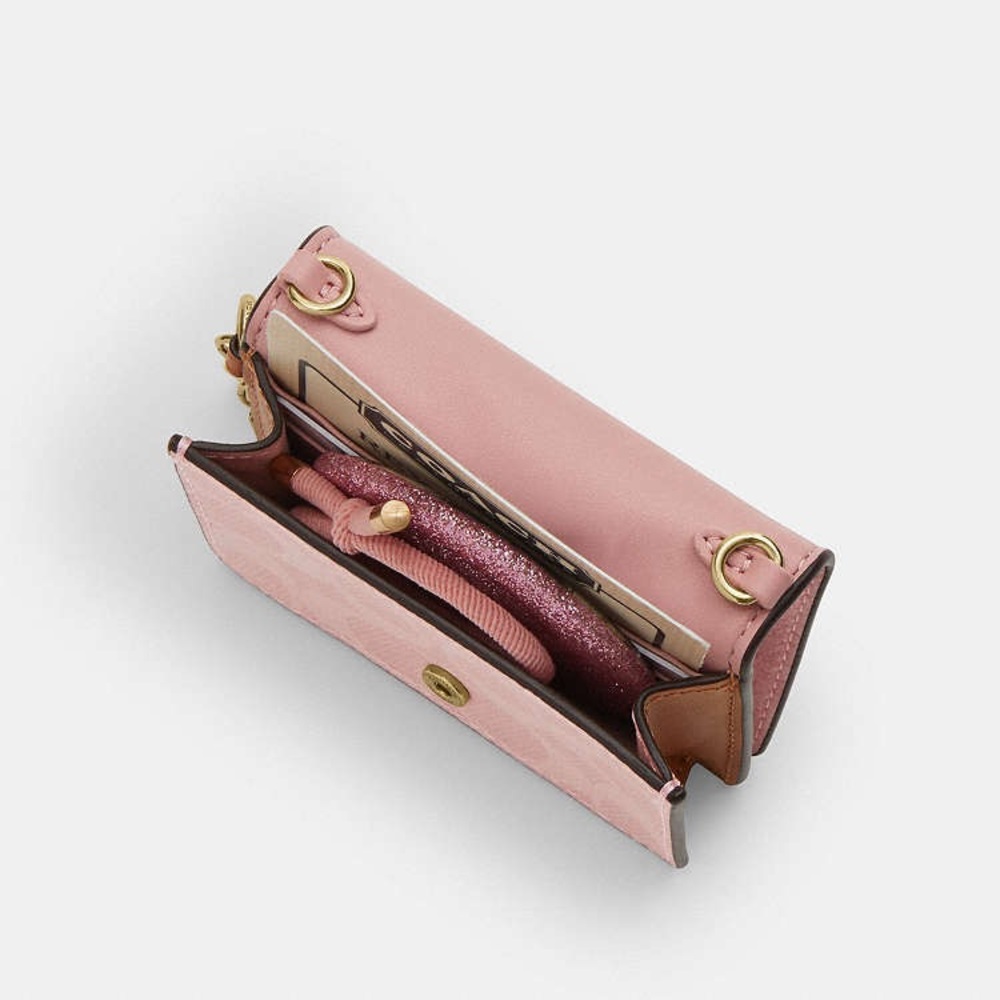 COACH Mini Wallet On A Chain
In Signature Canvas With Charms - Picture 6 of 17